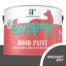 Thorndown Wood Paint 2.5 Litres - Bergamot Grey - Pot shot