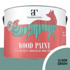 Thorndown Wood Paint 2.5 Litres - Slade Green - Pot shot